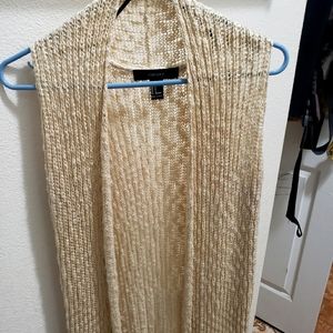 Forever 21 cream long vent size S